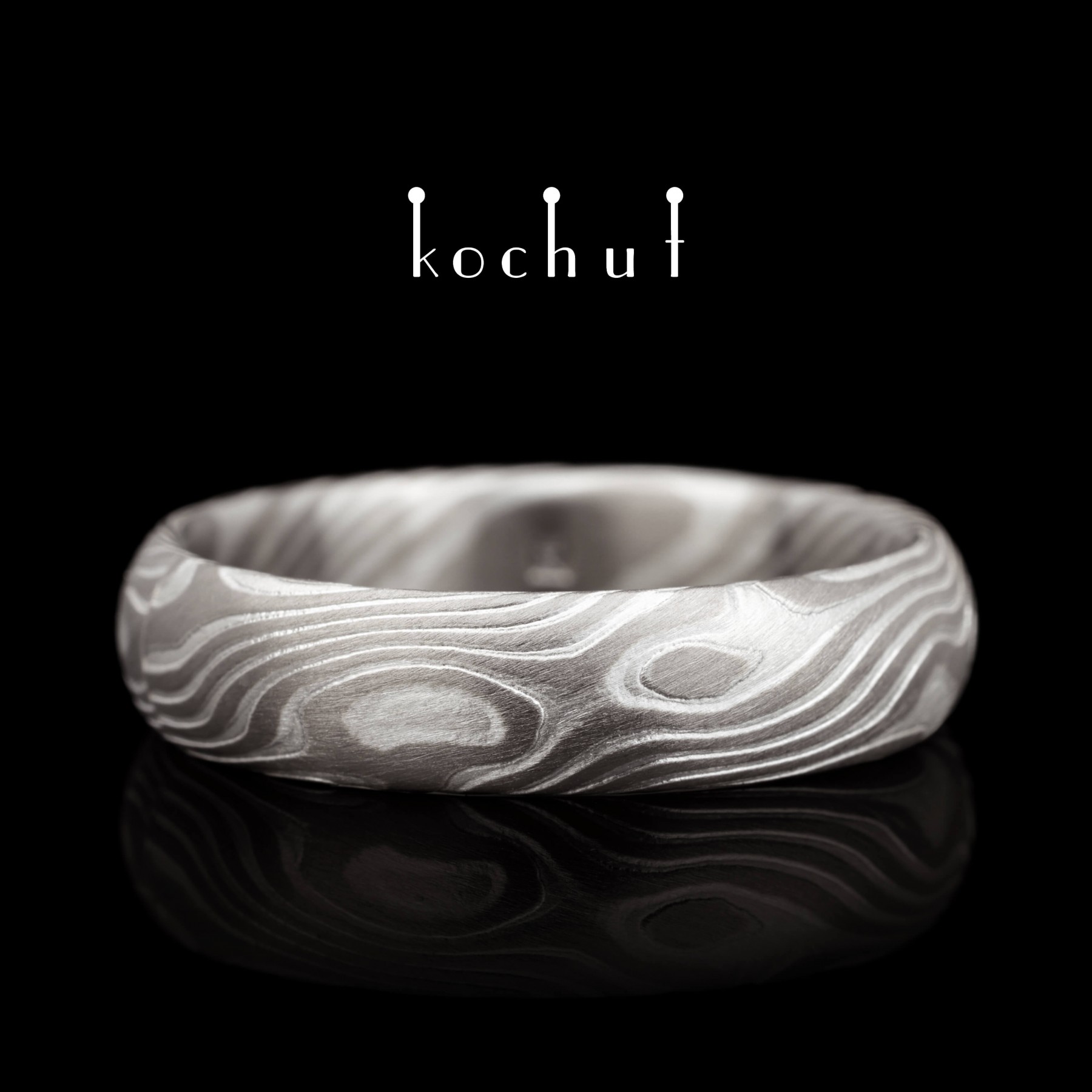 Men's mokume wedding on sale bands